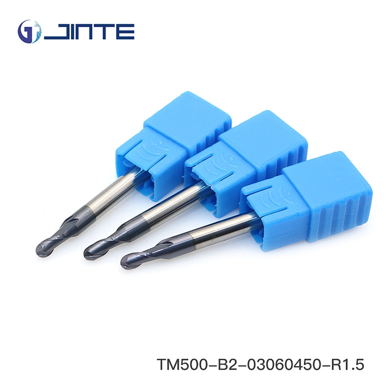 Factory Price Tungsten Carbide 2 Flute Ball Nose End Mill CNC Cutting Tools for Milling Cutter