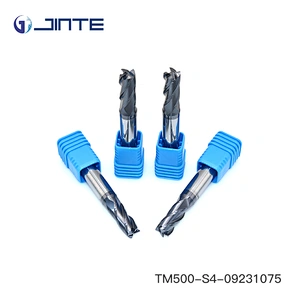 HRC50 4 Flutes Flat Tungsten Carbide End Mill CNC Milling Cutter Tool