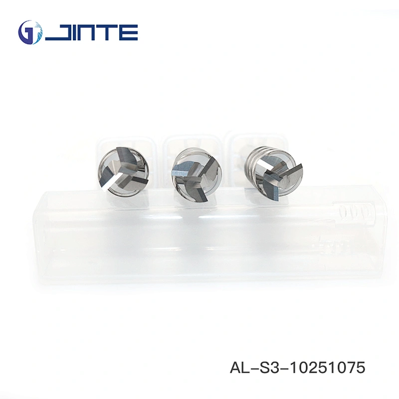 jintge lath tool standard length 3 flutes solid carbide square aluminum alloy processing end mills