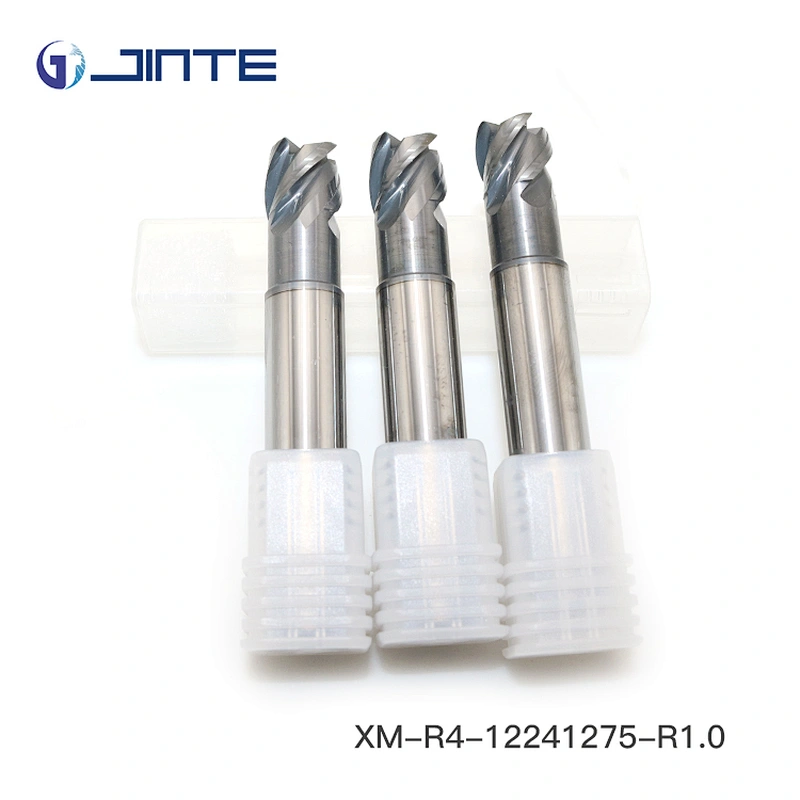 high hardness milling cutter R1.0 corner radius endmill 12*75