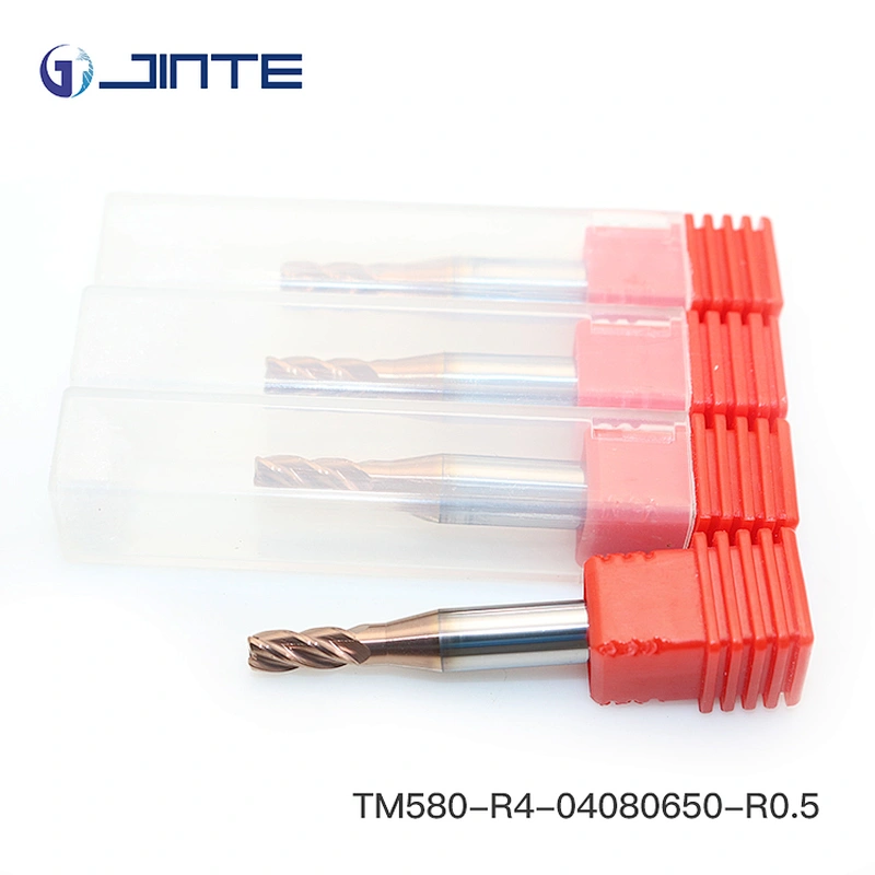 R0.5 corner radius 4mm high precision endmill