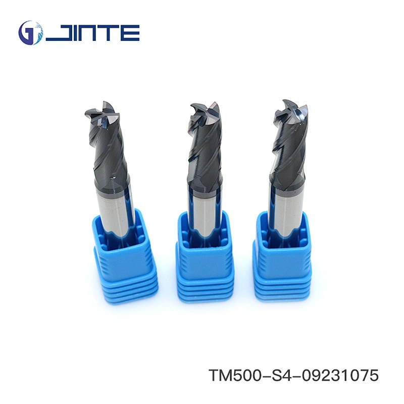 HRC50 4 Flutes Flat Tungsten Carbide End Mill CNC Milling Cutter Tool