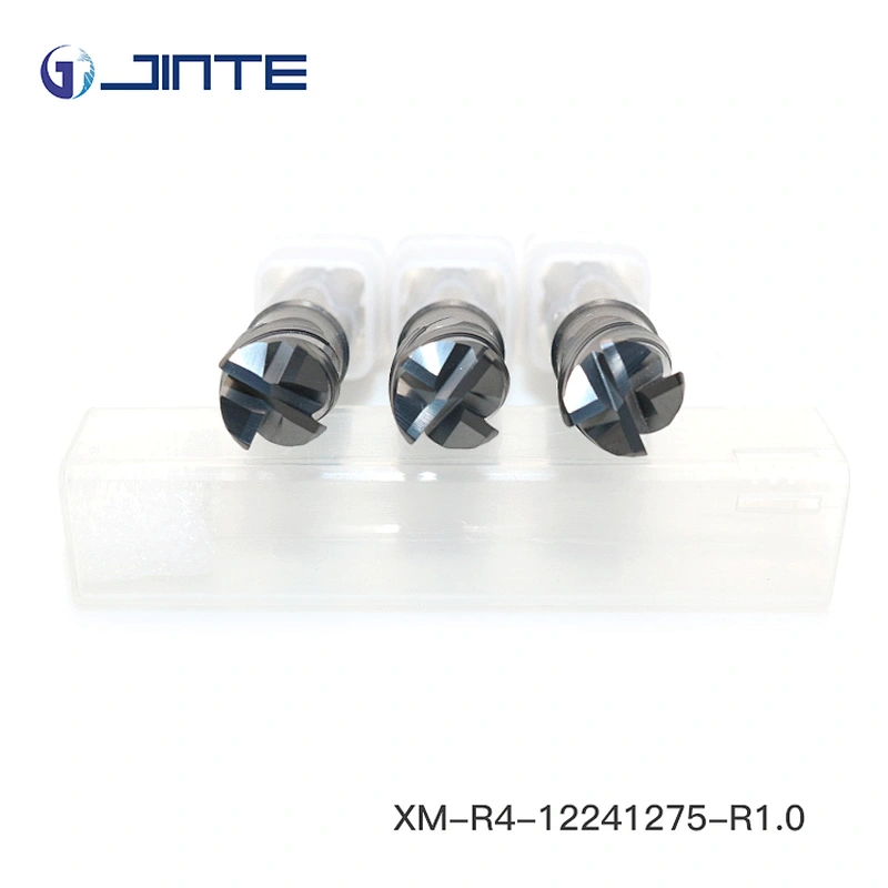 high hardness milling cutter R1.0 corner radius endmill 12*75