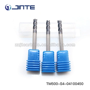 4 Flutes  Solid Carbide Square End Mill CNC Cutting Tools  for Metal Milling Cutter Bit