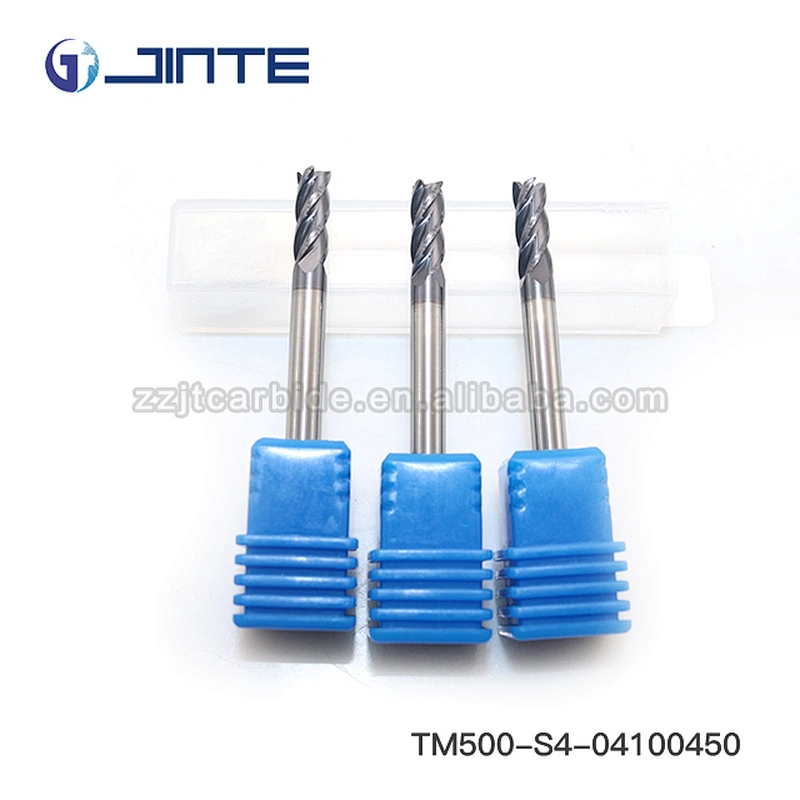 4 Flutes  Solid Carbide Square End Mill CNC Cutting Tools  for Metal Milling Cutter Bit