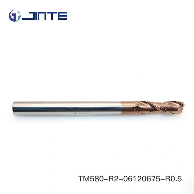 2 flute high precision endmill R0.5 corner radius endmill for general milling