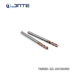 HRC55 3 Flutes Square End Mill Solid Carbide Face Milling Cutters Tools