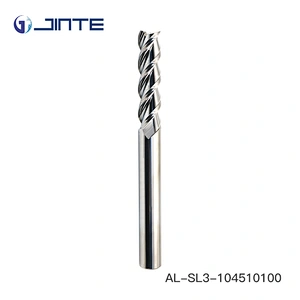 3  flutes long end mills/drills  for Aluminum Alloy