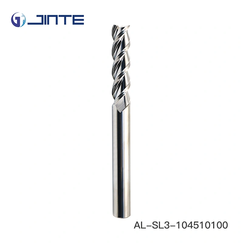 3  flutes long end mills/drills  for Aluminum Alloy