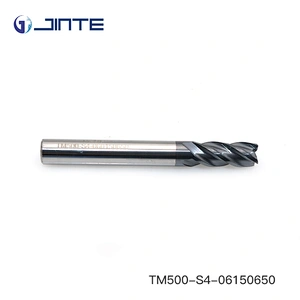 carbide 4F 6mm endmill cnc machine milling cutter 45/55/60/65 hrc end mill