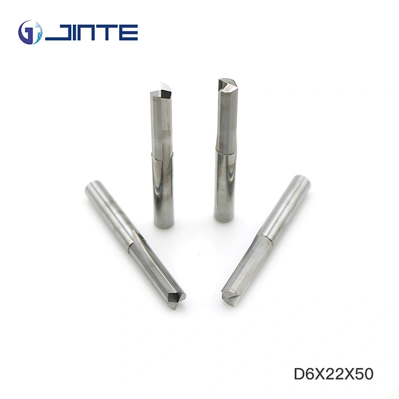 Double Flutes Straight Flute Router Bits Two Flutes Woodworking Cutter CNC Cutting Tools for Wood