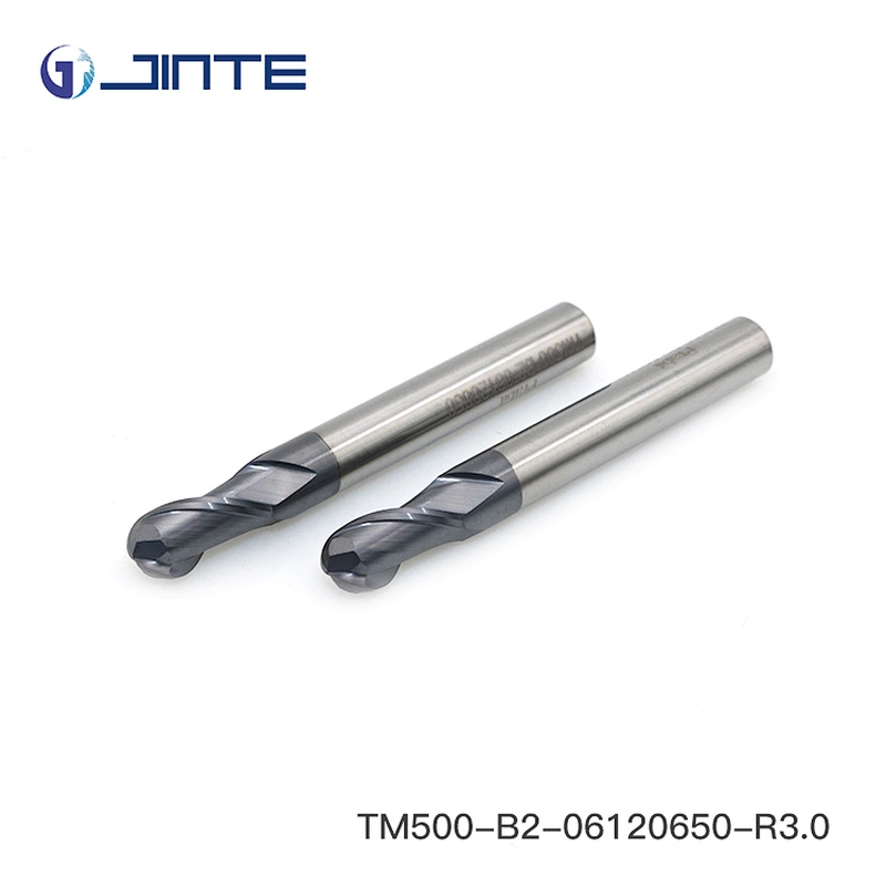 HRC55 Solid Carbide 2 Flute Ballnose Endmill milling machine cutting tools
