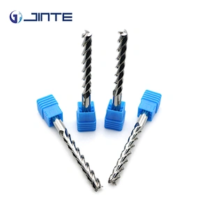 Solid Carbide 3 Flutes Extra Long Square End Mills CNC Milling Cutter Tool for Aluminum