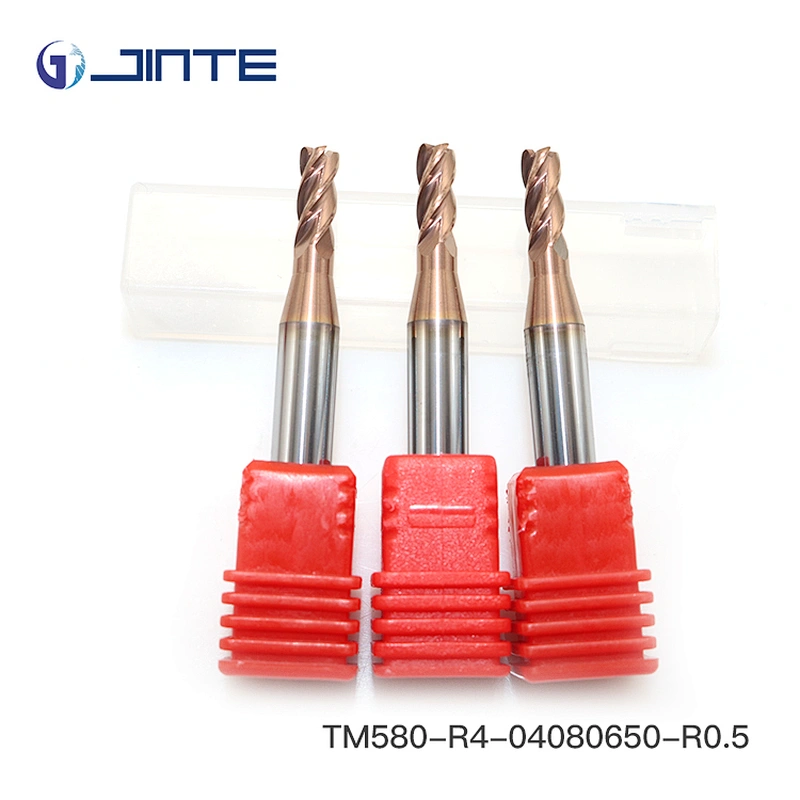 R0.5 corner radius 4mm high precision endmill