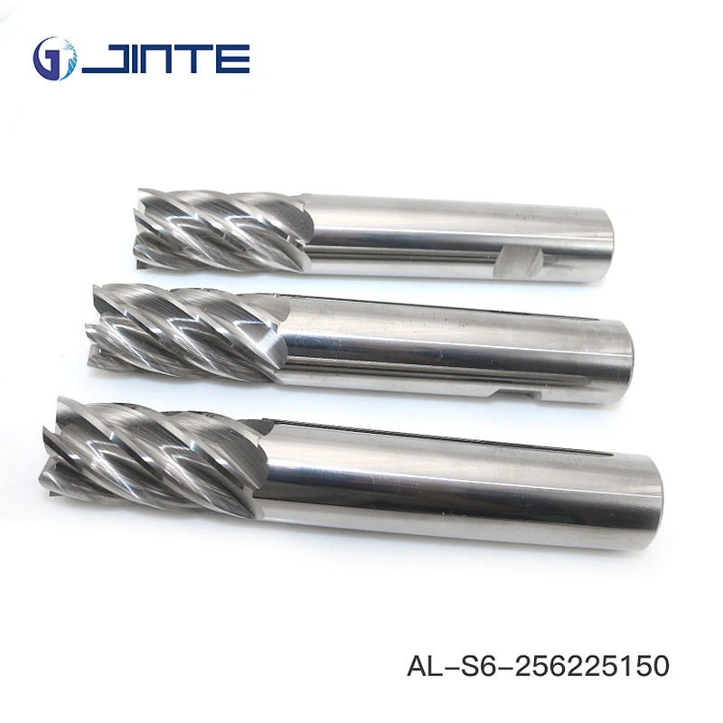 25*150mm aluminum 6F end mill supplied by manufacturer