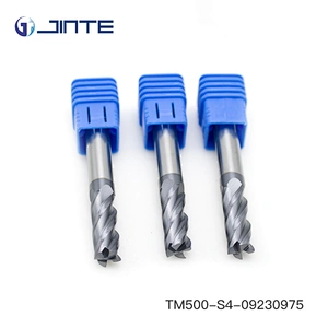 HRC50 degree 4 Flutes/Blades Flat End Mill Cutting Tool for CNC Milling Cutter