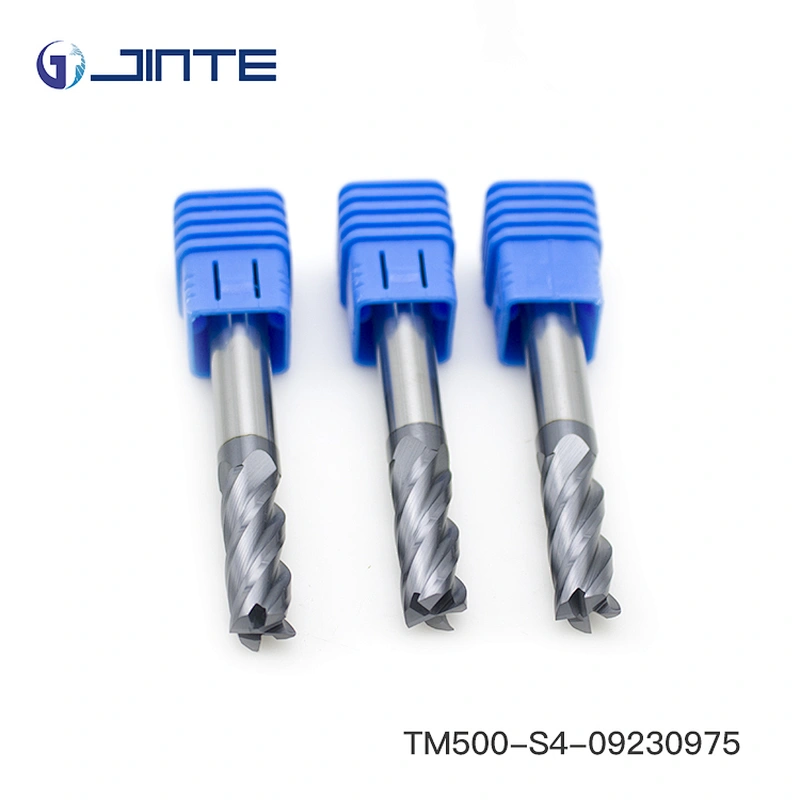 HRC50 degree 4 Flutes/Blades Flat End Mill Cutting Tool for CNC Milling Cutter