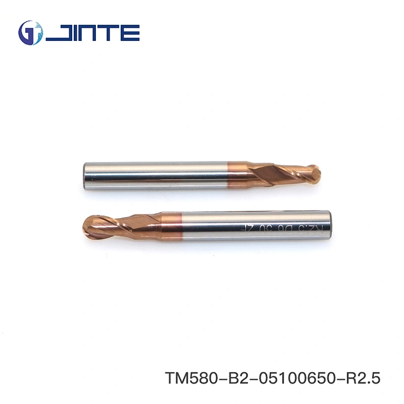 HRC58 Ball Nose End Mill 4Flute Length 50mm*5mm