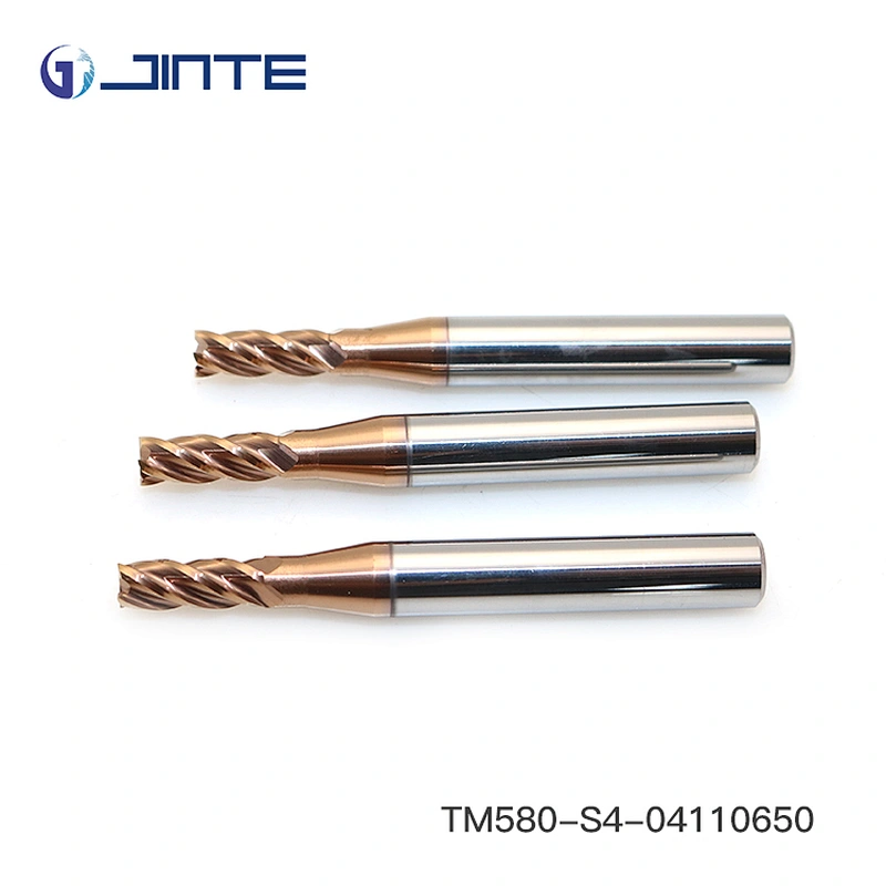 factory supplier 4mm standard size square endmill