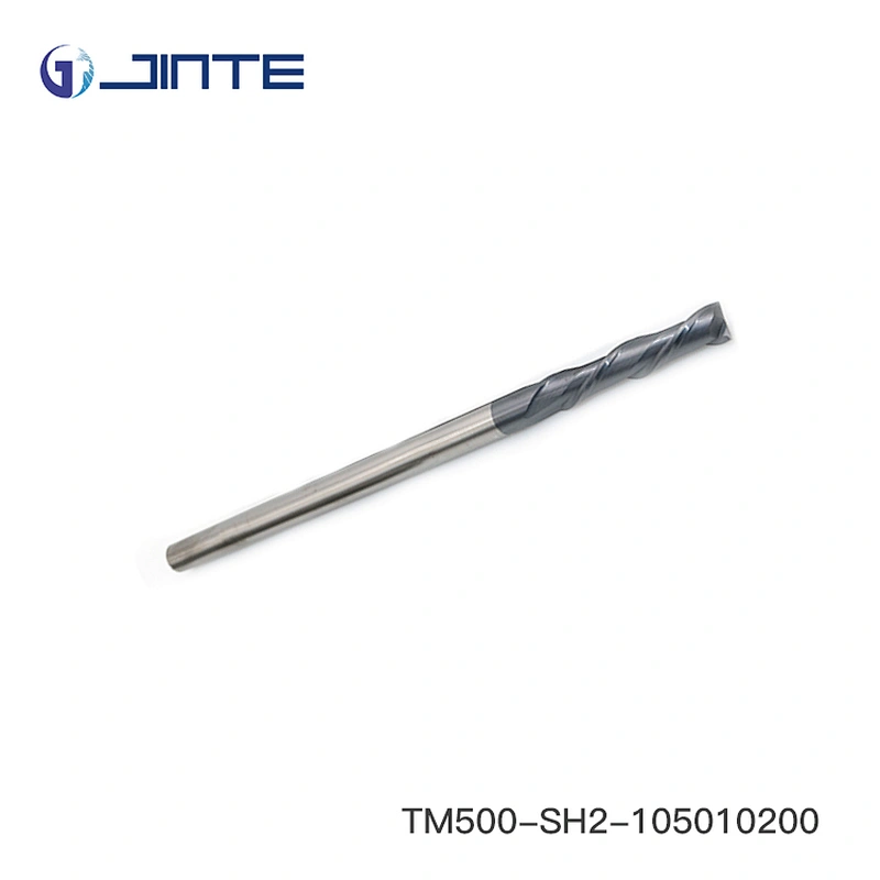 carbide cnc cutting tools 2 Flute end mill extra long 200mm spiral cutters for milling machine
