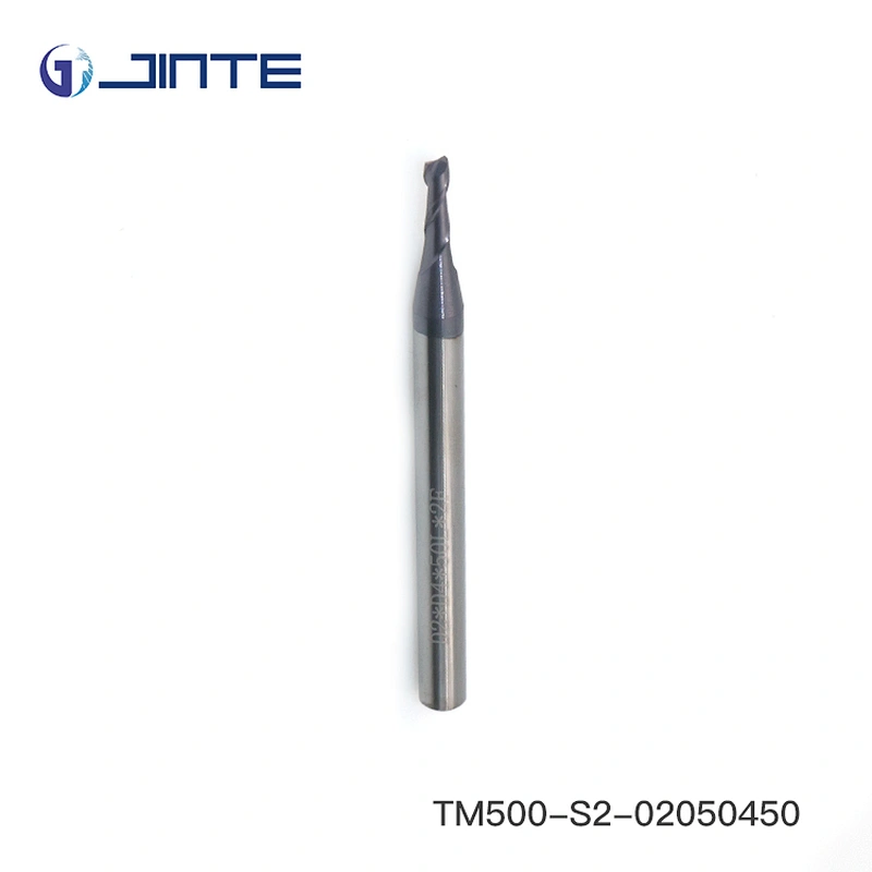 HRC50/55 Flat Milling Cutter Carbide 2 Flute D2x50mm Square Endmill for CNC Machine