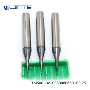Jinte TM500 ballnose 0.5mm endmill 45-50 degree
