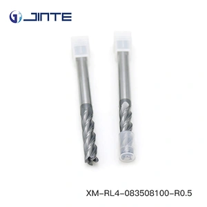 Zhuzhou Factory CNC Milling Cutter Solid Carbide Chamfer End Mill Cutting Tools