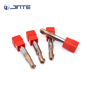 Factory wholesale Face Milling Cutter 2 Flute R5.0 Carbide Ball nose End Mills for Steel