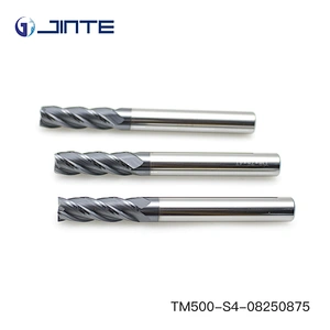 Tungsten Carbide 4 Flute D8x75mm Square End Mills Cutters Bits Tool for CNC Machine