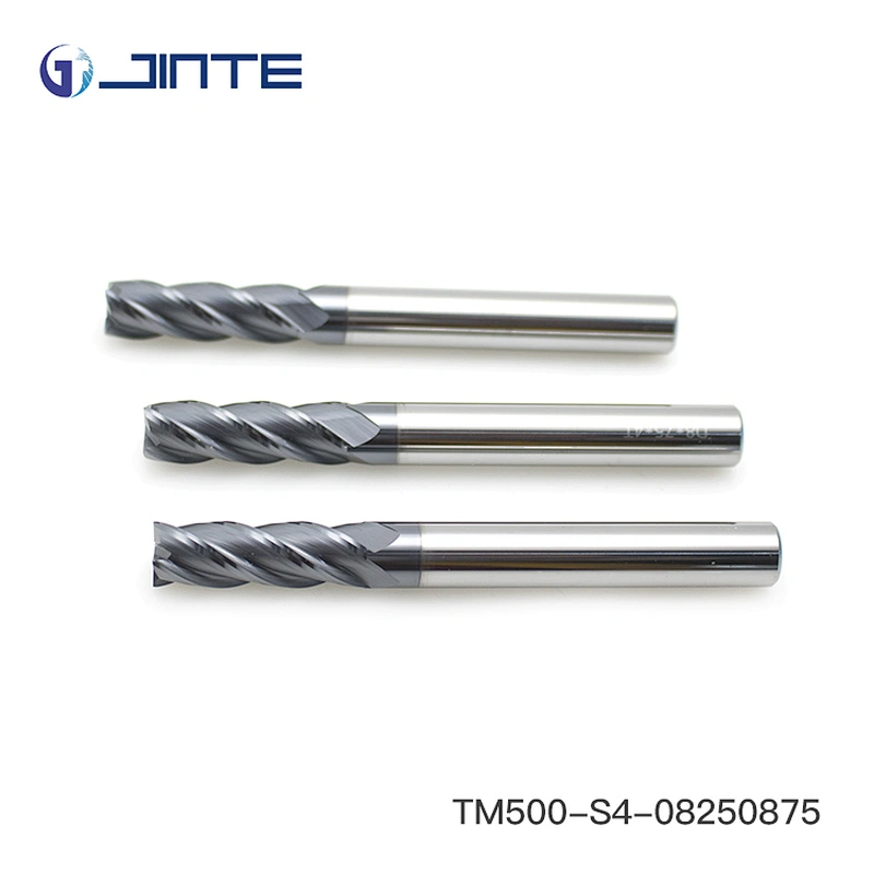 Tungsten Carbide 4 Flute D8x75mm Square End Mills Cutters Bits Tool for CNC Machine