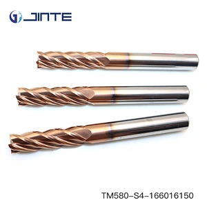 long tool-life endmill D16 endmill flat head 4F milling cutter