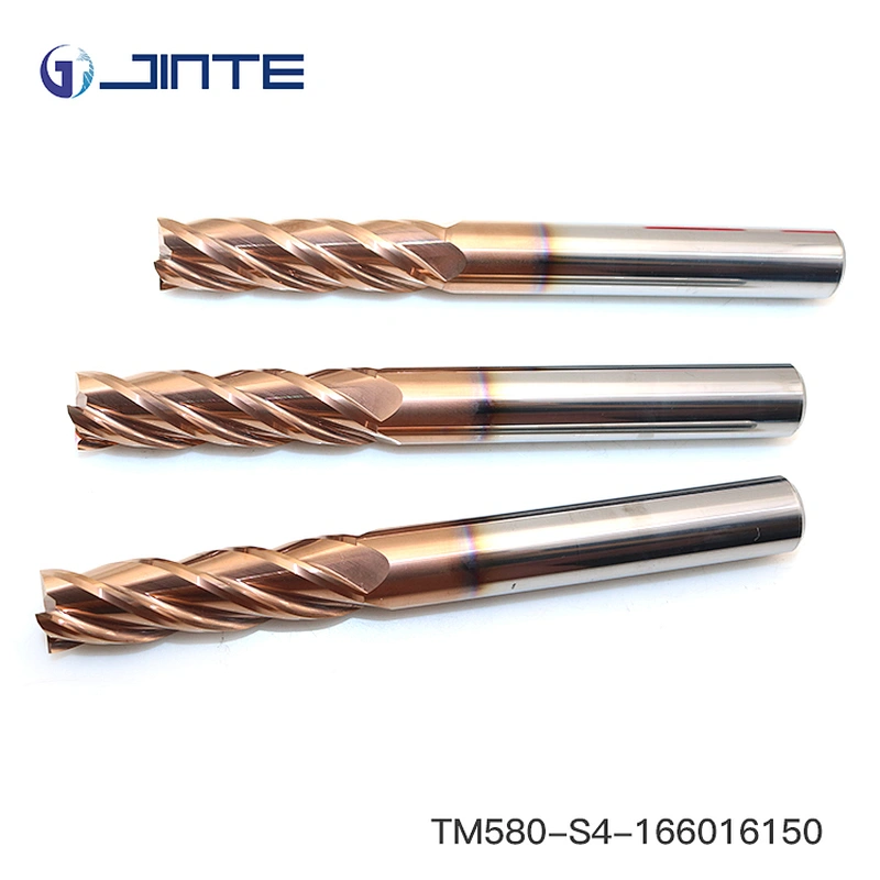 long tool-life endmill D16 endmill flat head 4F milling cutter