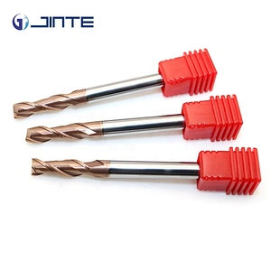 6mm Carbide End mill HRC55 Square 2 Flute Face  Milling Cutter for Steel