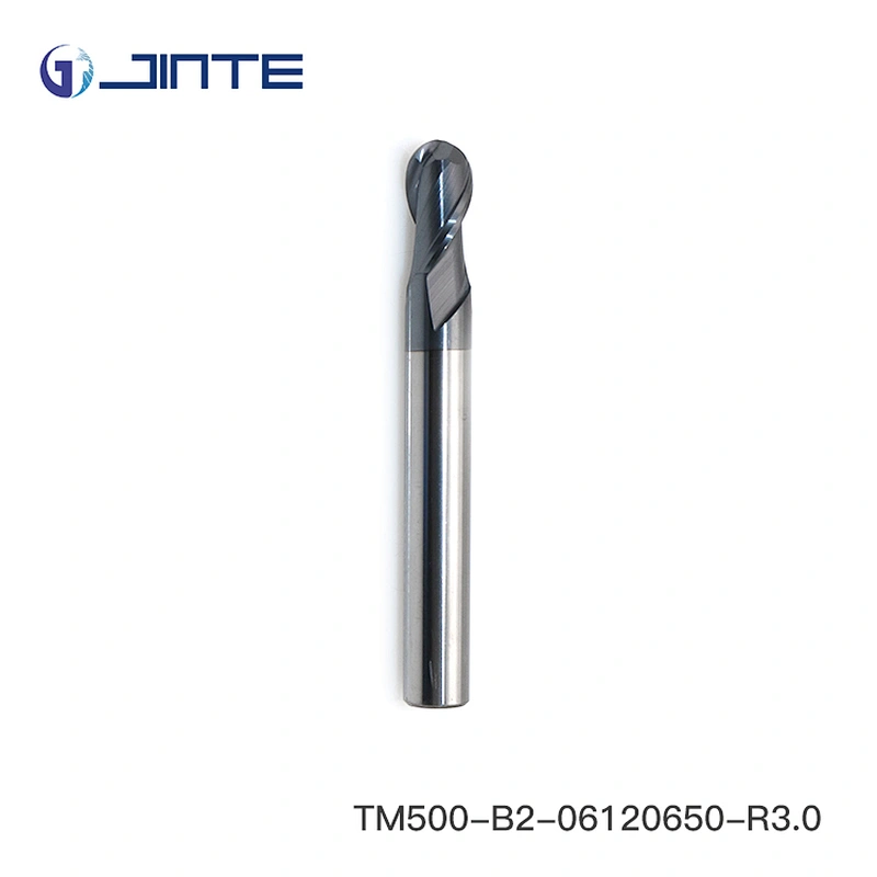 HRC55 Solid Carbide 2 Flute Ballnose Endmill milling machine cutting tools