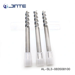 8*100mm AL series aluminum endmill without coating