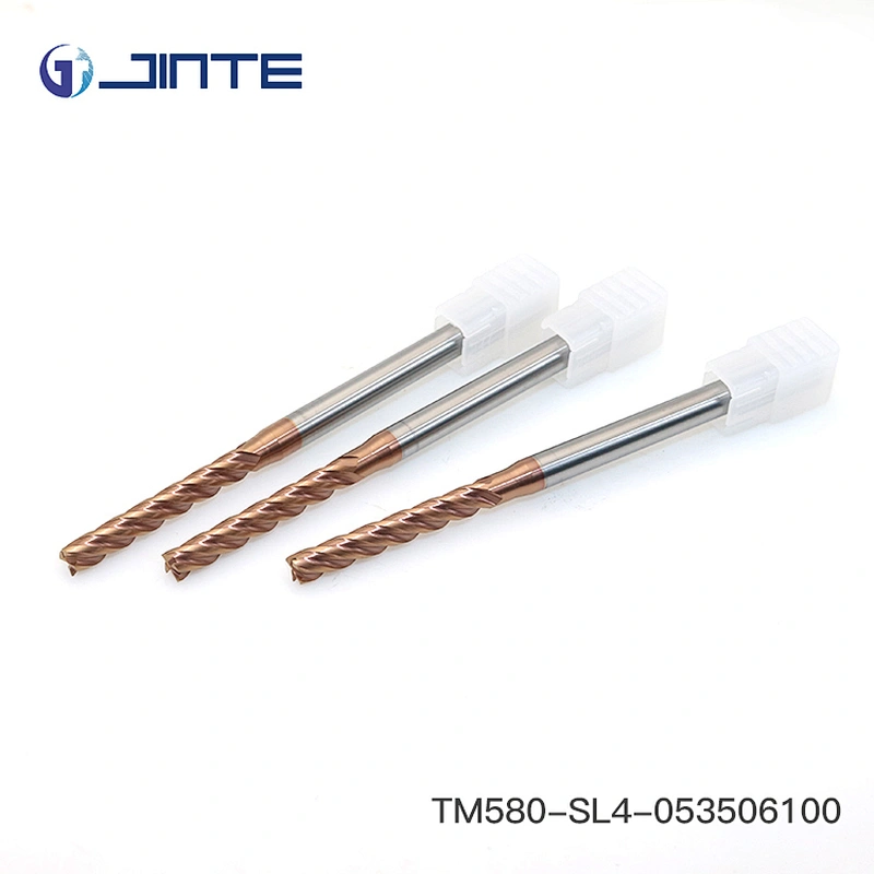 4-Flute-HP Carbide Square End Mills for process Metric