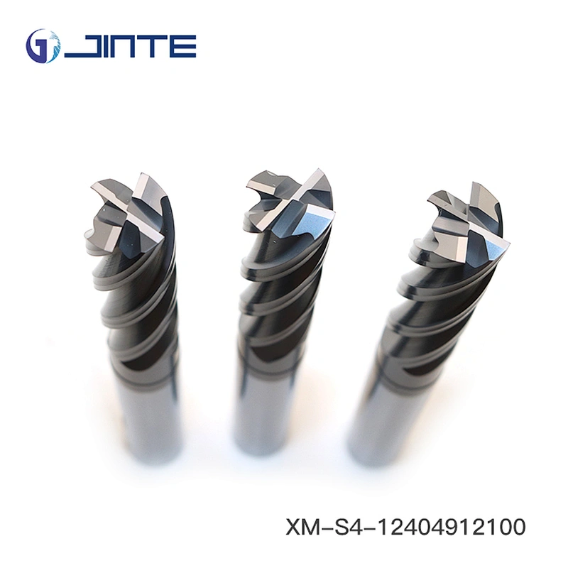 XM-S4-12404912100 CNC Carbide Tip End Milling Groove Cutter End Mills Cutting Tools