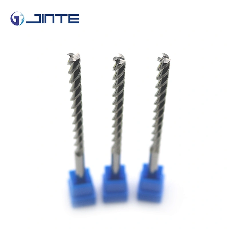 CNC Aluminium Cutting Tools Carbide 3 Flute Endmill Bit