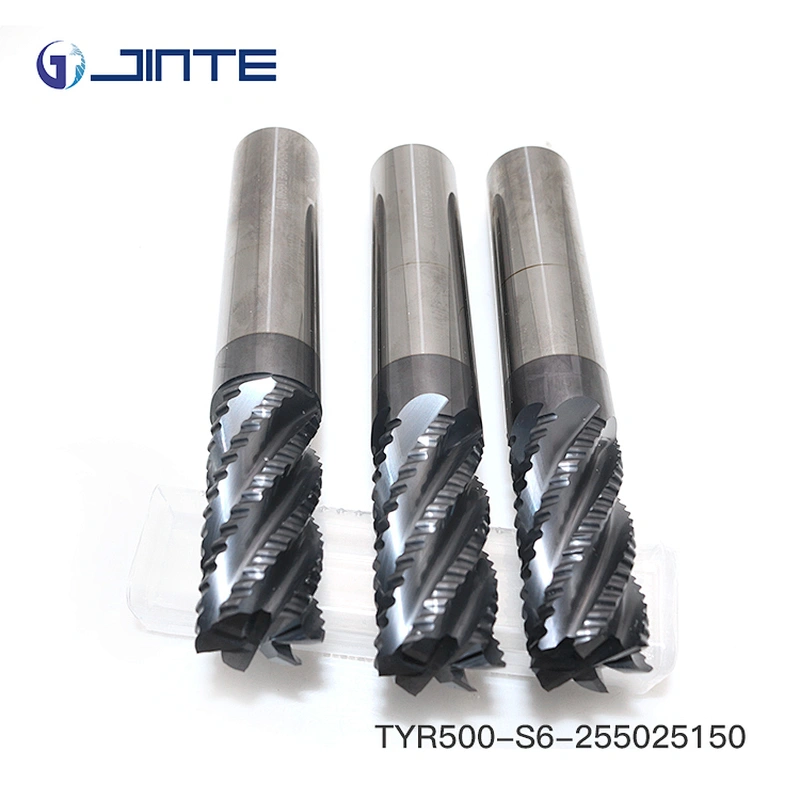 jinte best selling end mills HRC50 indexable end mill for steel roughing processing