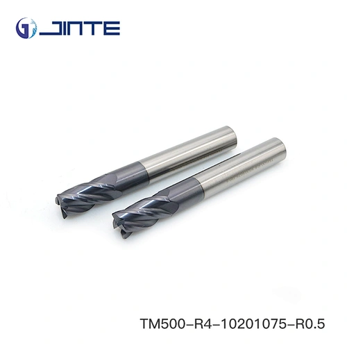 Solid Carbide 4 Flute End Mill Cutting Tool CNC Milling Cutter for Cast Iron and Steel