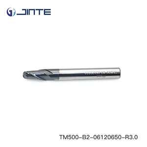 HRC55 Solid Carbide 2 Flute Ballnose Endmill milling machine cutting tools