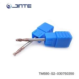High Precision HRC58 2 Flute solid carbide 3mm end mill cutting tools manufacturers