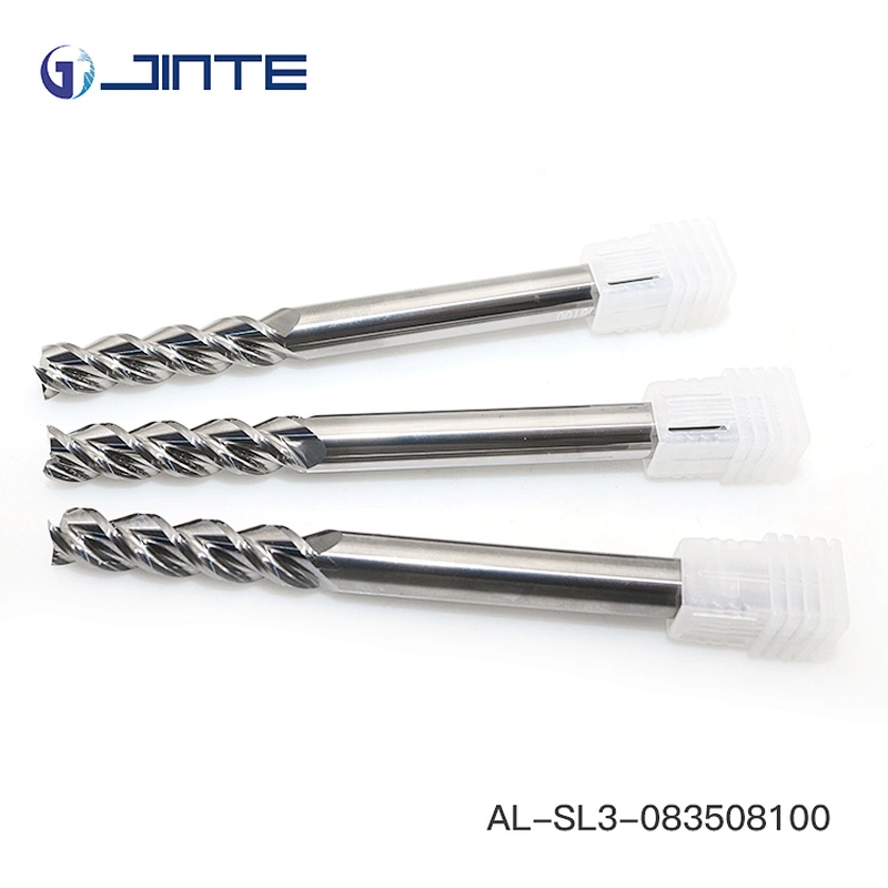8*100mm AL series aluminum endmill without coating