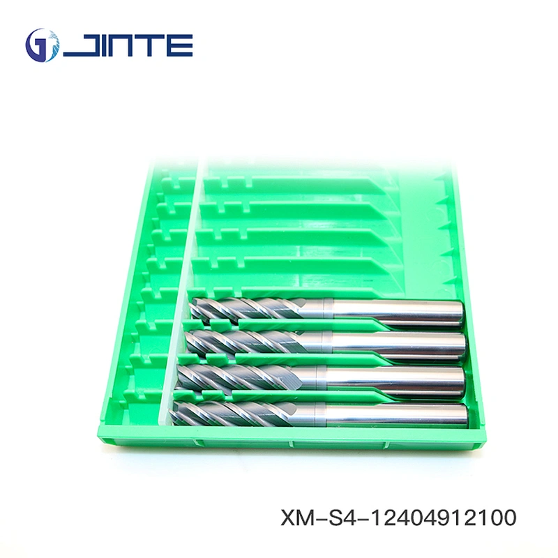 XM-S4-12404912100 CNC Carbide Tip End Milling Groove Cutter End Mills Cutting Tools