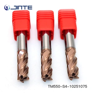 top 5 china factory tungsten carbide end mills/4 flute square end mills/flat end mill with straight