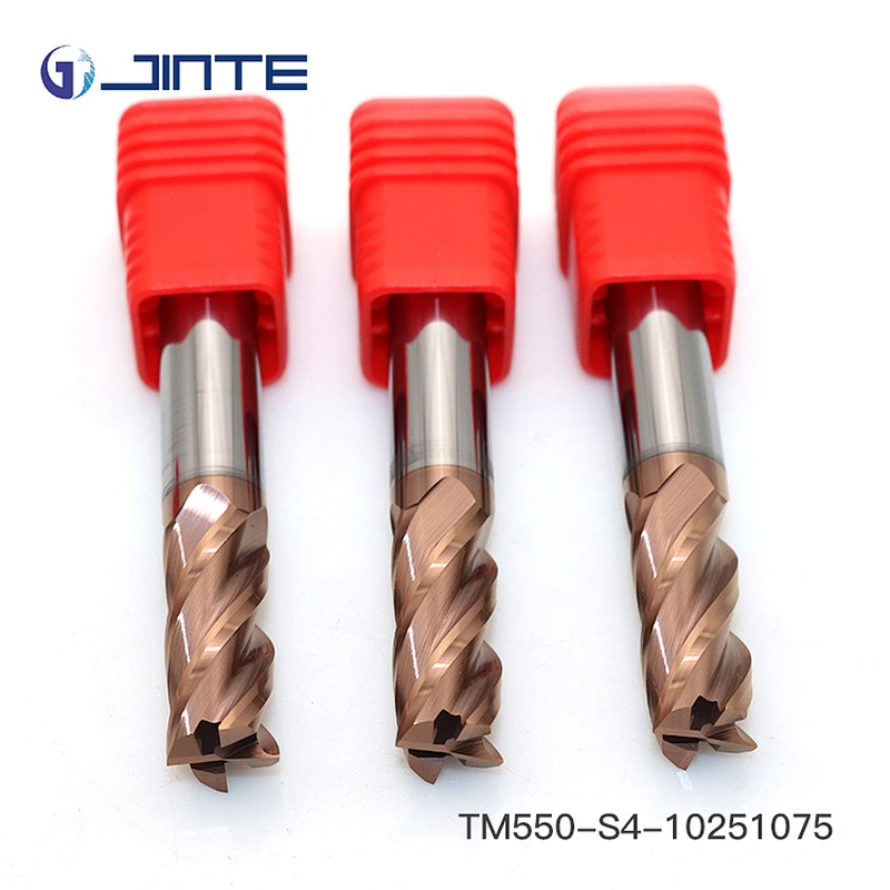 top 5 china factory tungsten carbide end mills/4 flute square end mills/flat end mill with straight
