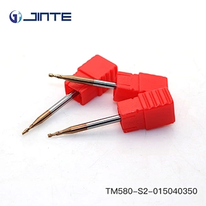 Ultra Micro Grain Carbide 4 Flute End Mills Flat Milling Cutter Square Endmill