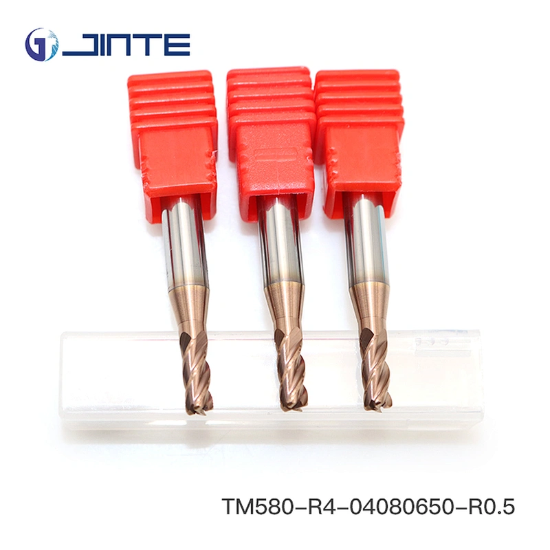 R0.5 corner radius 4mm high precision endmill