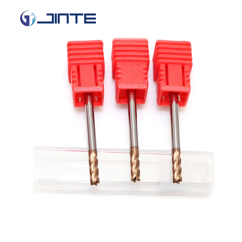 Best Price carbide 4F Square end mill cutting tools HRC55 endmill D3x50L for Carbon steel