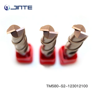 12*100 factory price endmill HRC55 Jinte brand milling cutter